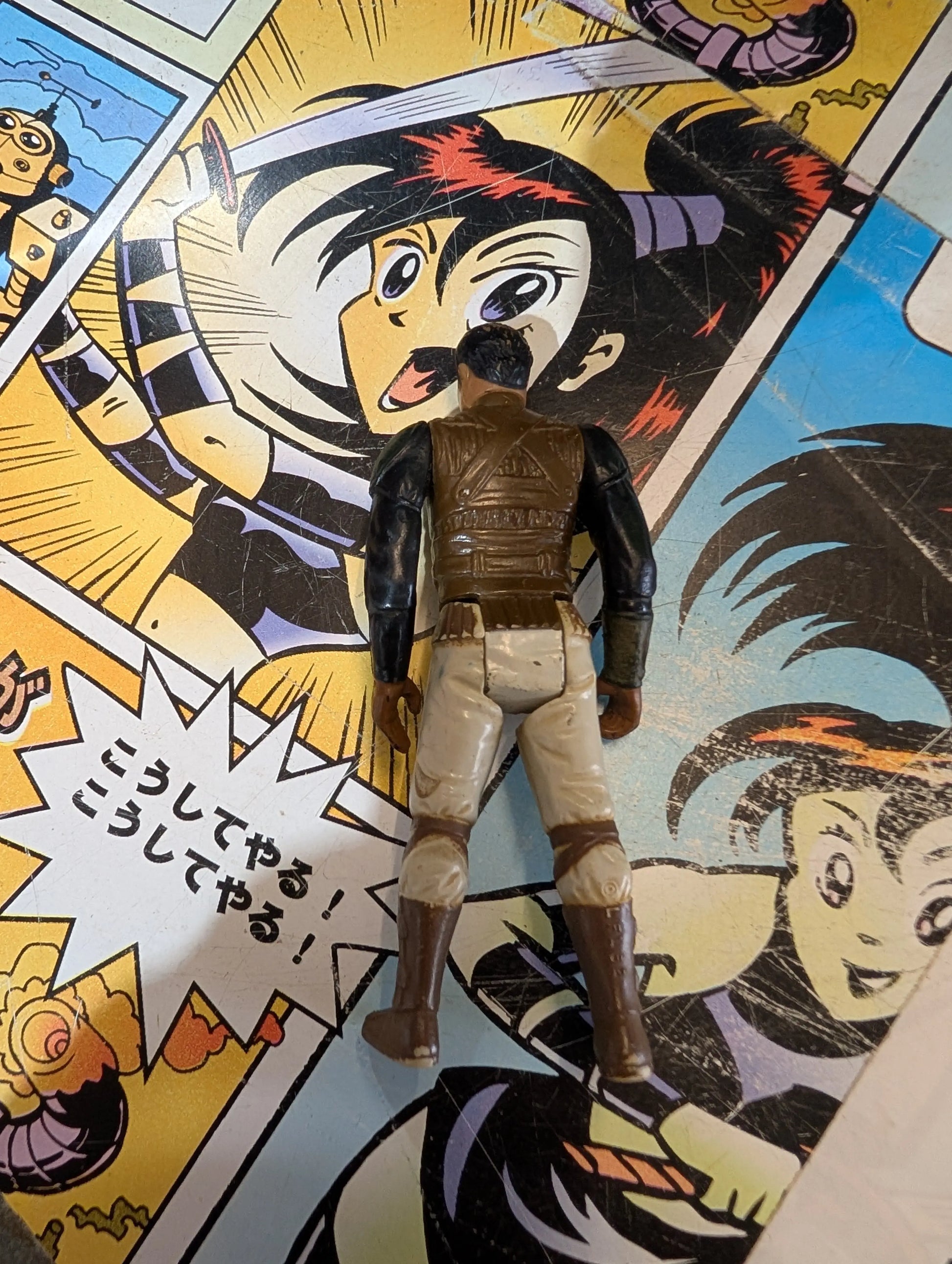 Vintage 1983 Star Wars Lando Calrissian Skiff Guard Action Figure ROTJ Kenner FRENLY BRICKS - Open 7 Days