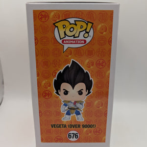 Funko Pop! Dragon Ball Z: Vegeta (Over 9000!) #676 - Special Edition Anime FRENLY BRICKS - Open 7 Days