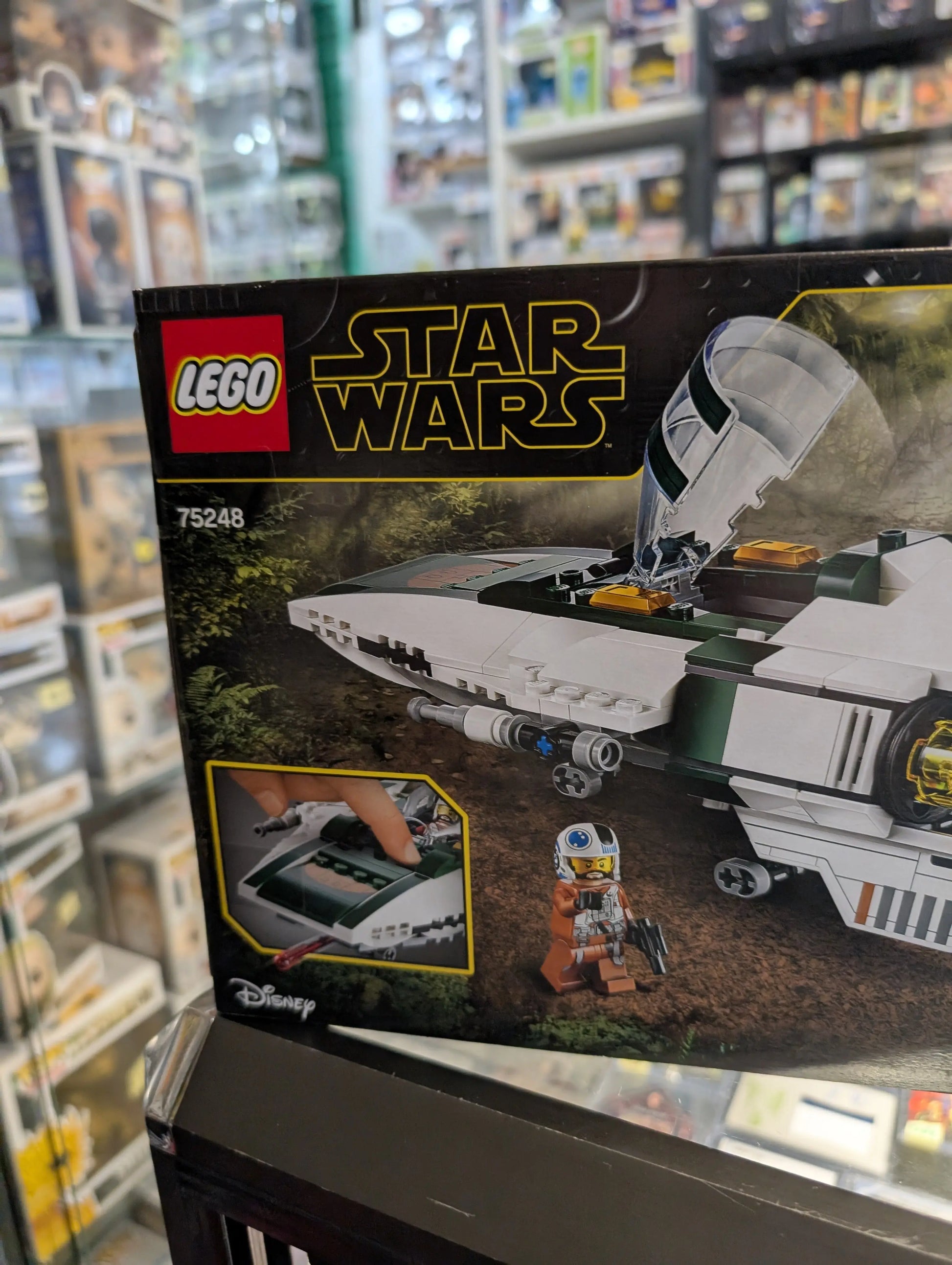 LEGO 75248 Star Wars: Resistance A-Wing Starfighter (75248) ** NEW SEALED FRENLY BRICKS - Open 7 Days