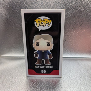 FUNKO Pop Vinyl Han Solo Star Wars #86 FRENLY BRICKS - Open 7 Days