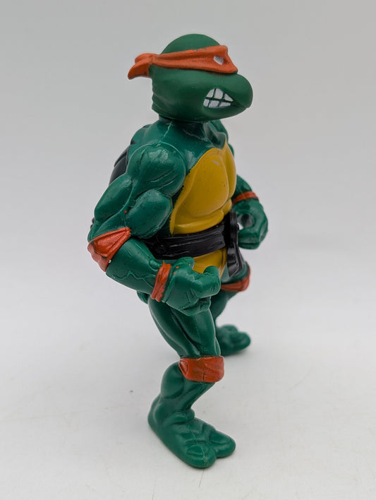 Soft Head Michaelangelo Vintage TMNT Teenage Mutant Ninja Turtles Figure 1988 Mikey FRENLY BRICKS - Open 7 Days