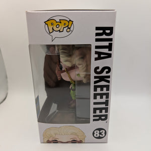 Rita Skeeter Funko Pop #83 Harry Potter 2019 Summer Exclusive FRENLY BRICKS - Open 7 Days