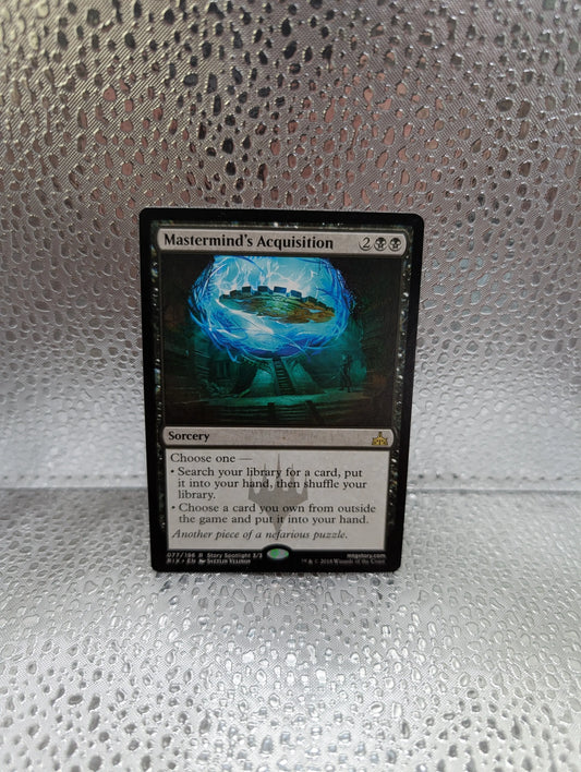 Mastermind's Acquisition -Foil Near Mint MTG Rivals of Ixalan FRENLY BRICKS - Open 7 Days