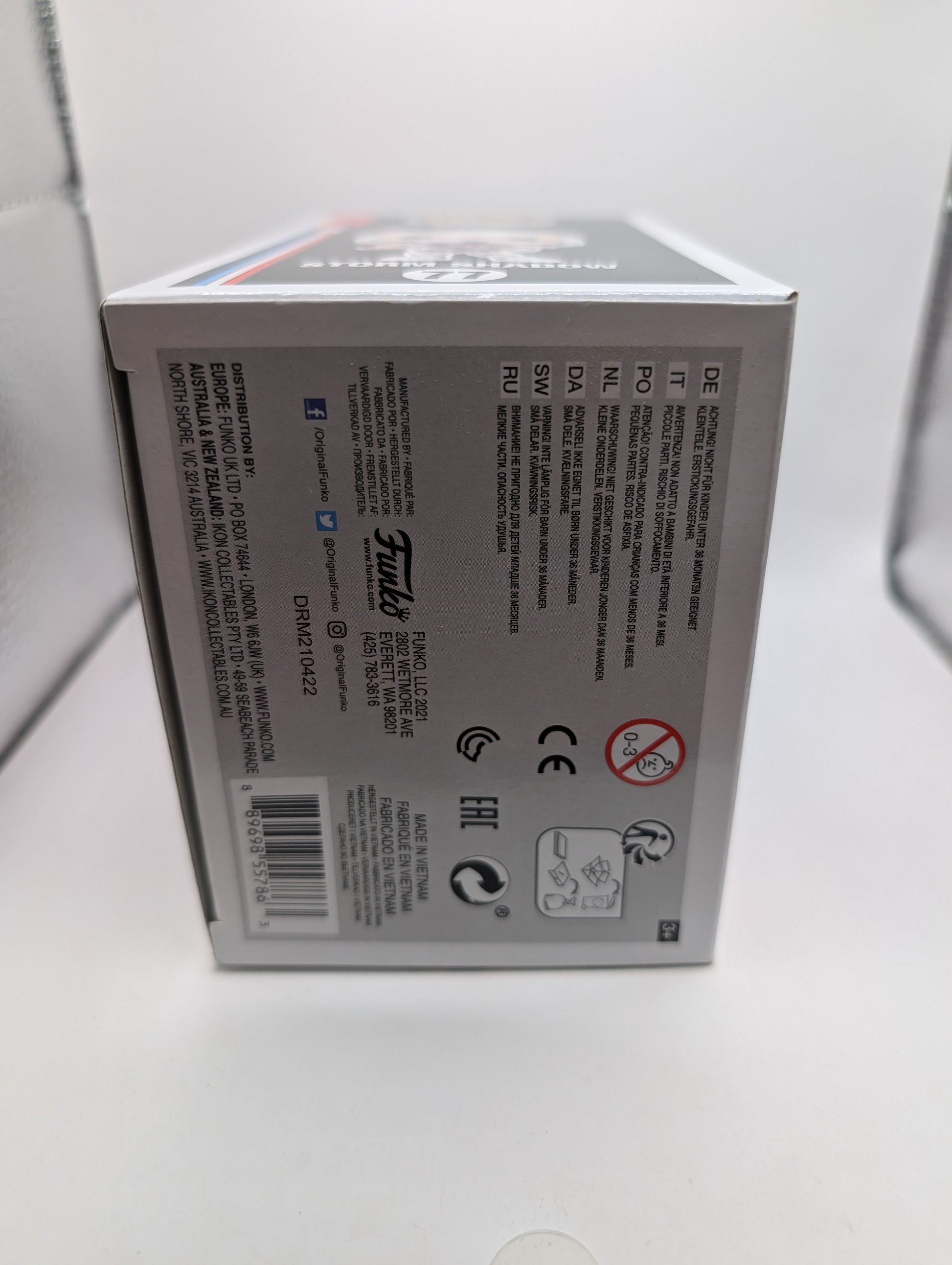 Storm Shadow GI Joe # 77 Funko Pop Vinyl Figure FRENLY BRICKS - Open 7 Days