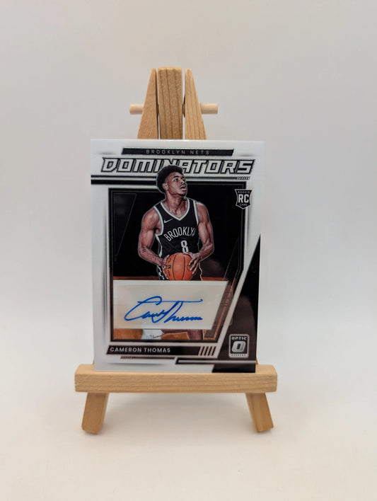 2021-22 Donruss Optic Dominators Signatures Cameron Thomas RC /99 FRENLY BRICKS - Open 7 Days