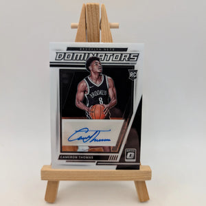 2021-22 Donruss Optic Dominators Signatures Cameron Thomas RC /99 FRENLY BRICKS - Open 7 Days