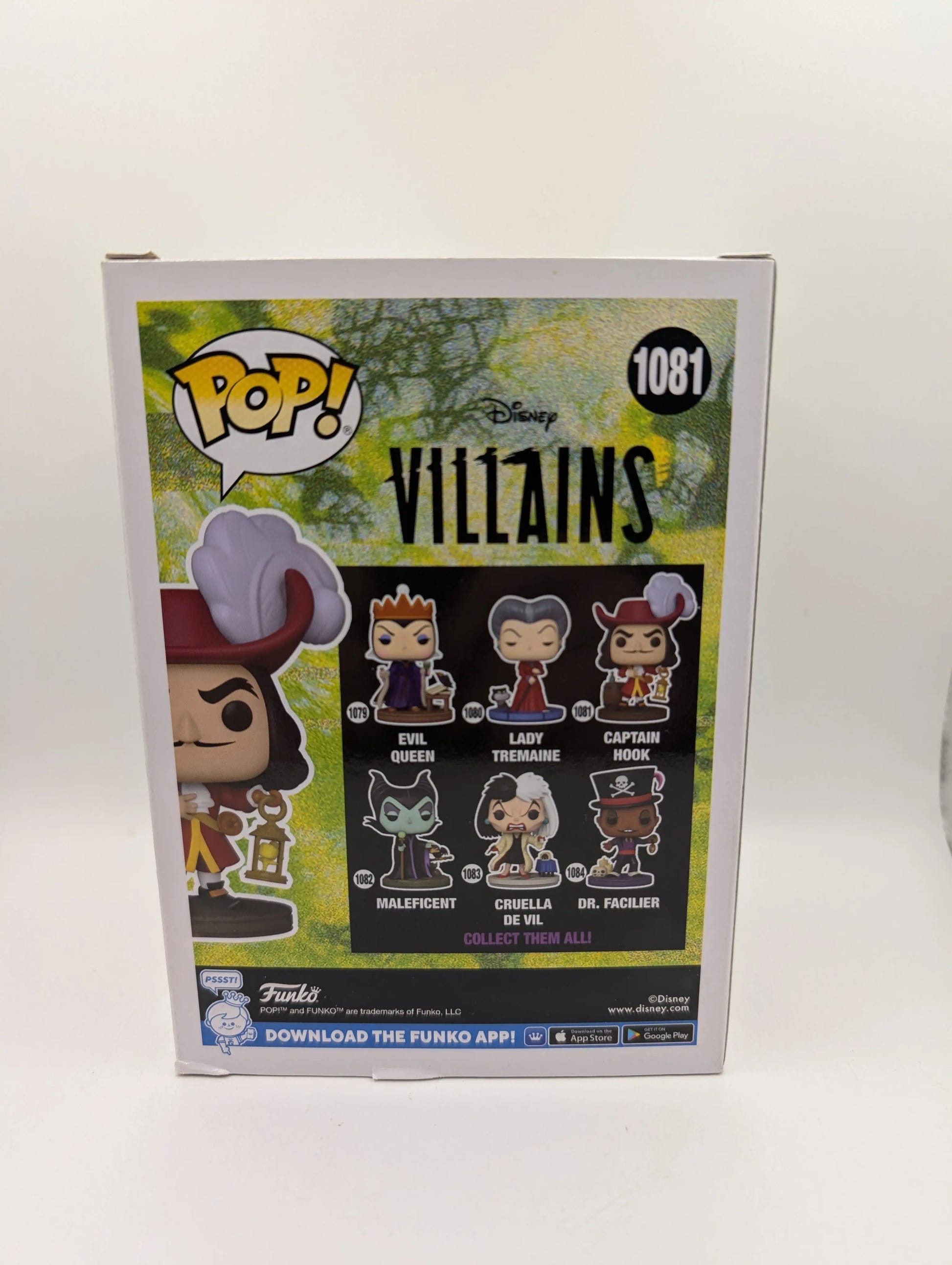 Captain Hook Disney Villains #1081 Disney Funko Pop Vinyl FRENLY BRICKS - Open 7 Days image 3