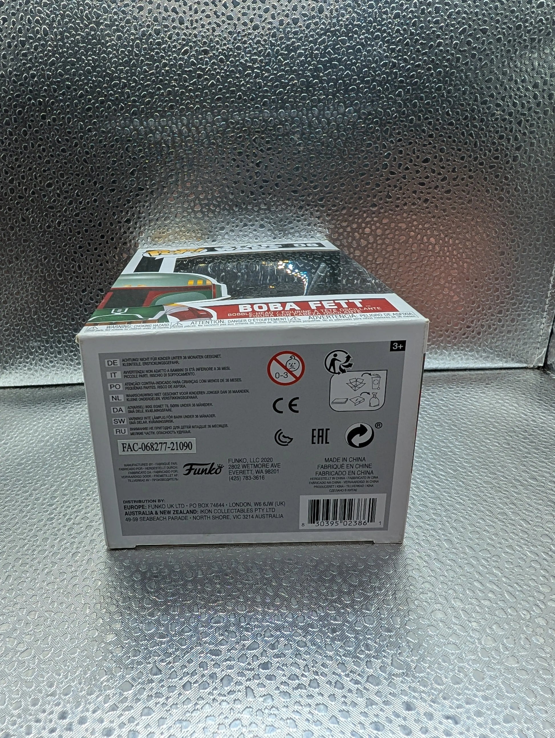 FUNKO Pop Vinyl Boba Fett #08 FRENLY BRICKS - Open 7 Days