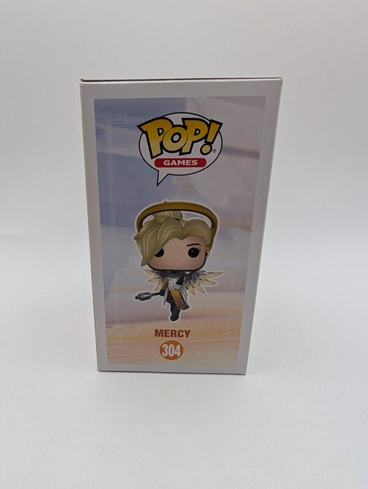 Overwatch - Mercy Cobalt Pop! Vinyl Figure #304 Funko Pop blue Vaulted FRENLY BRICKS - Open 7 Days