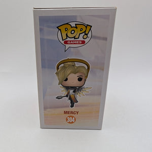 Overwatch - Mercy Cobalt Pop! Vinyl Figure #304 Funko Pop blue Vaulted FRENLY BRICKS - Open 7 Days