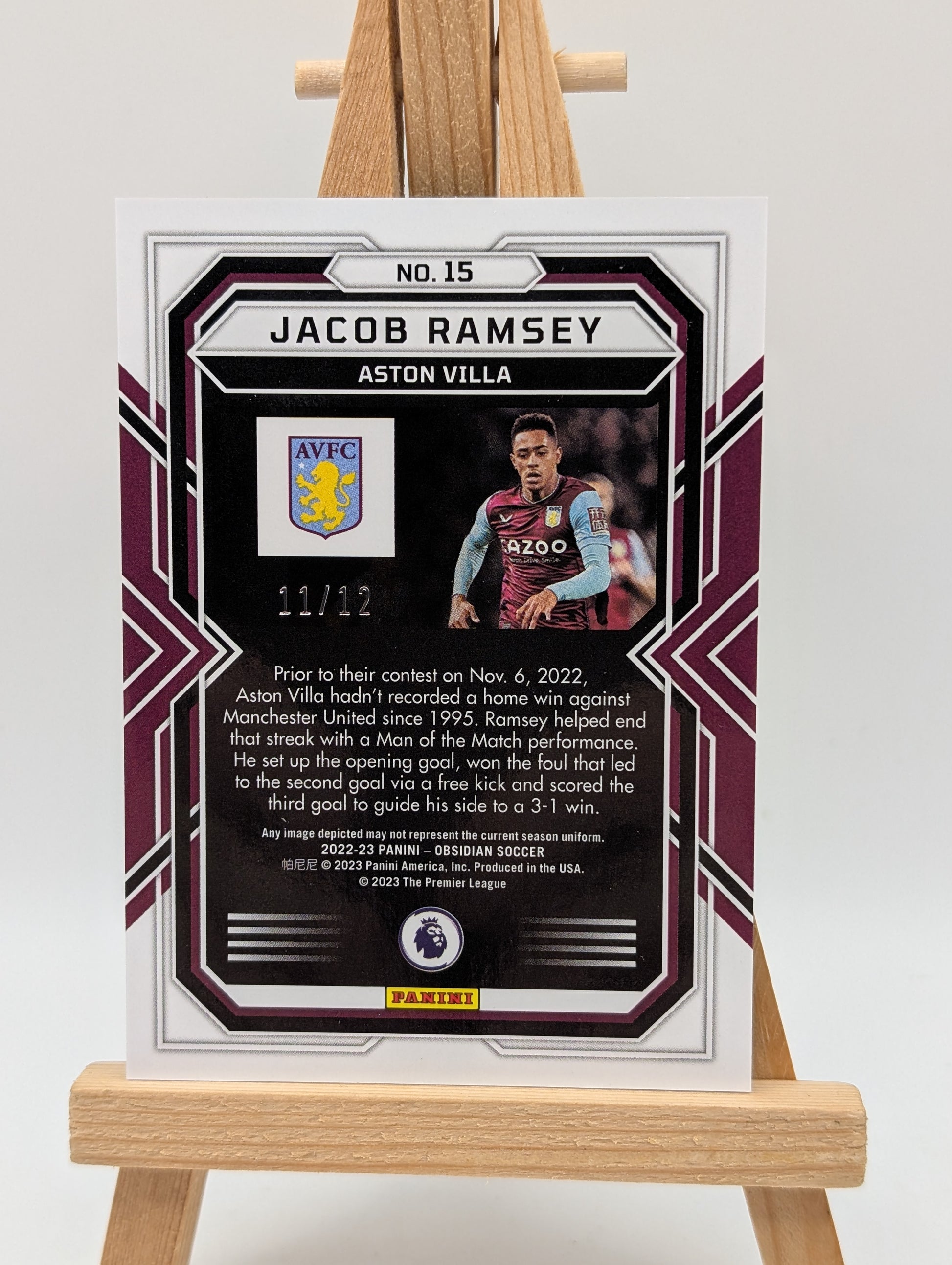 2021-22 Obsidian Electric Etch Neon Blue Flood 11/12 Jacob Ramsey Rookie RC 16gj