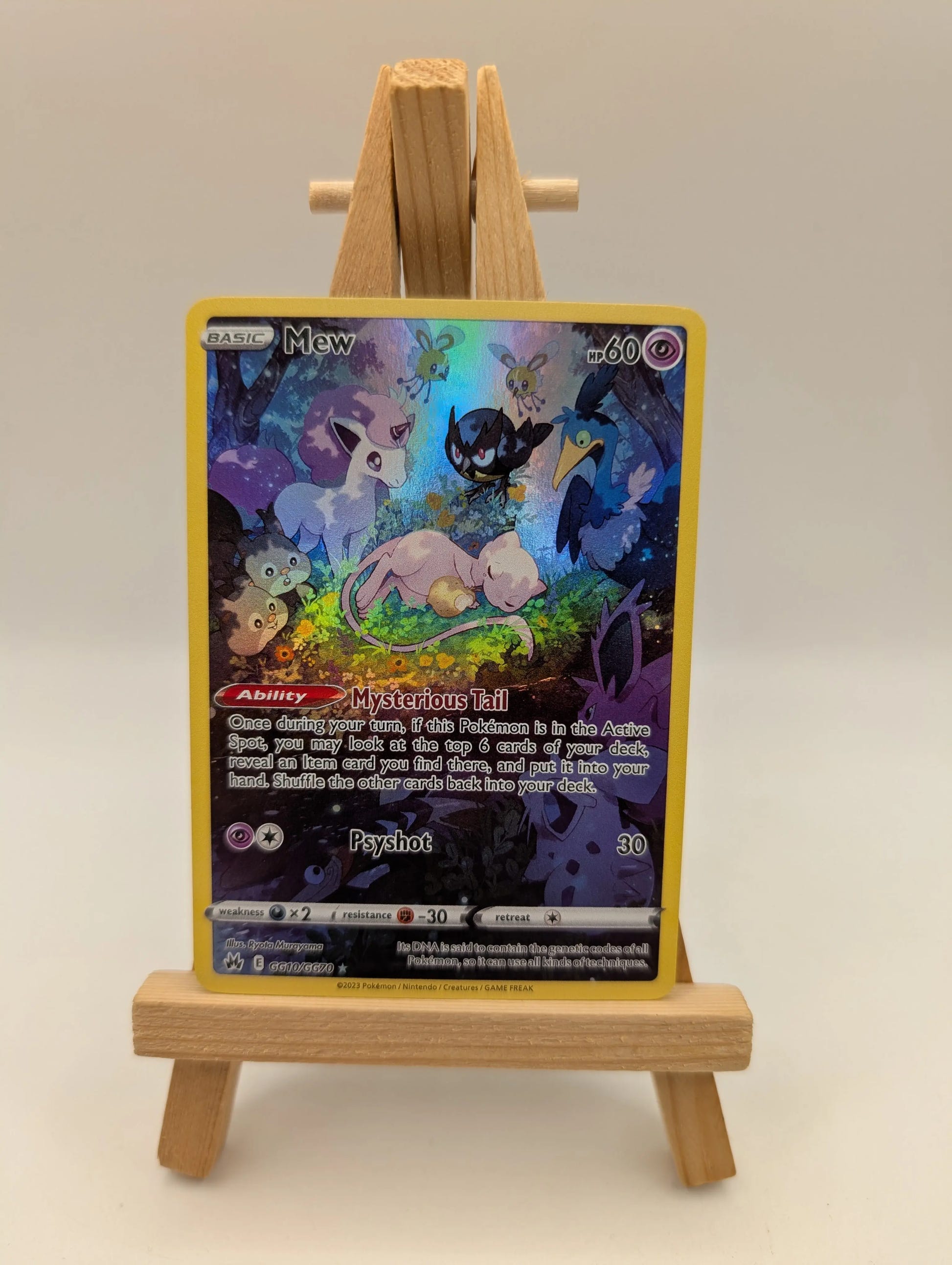 Pokémon TCG Mew Crown Zenith: Galarian Gallery Gg10/Gg70 Holo Rare (2) FRENLY BRICKS - Open 7 Days image 3