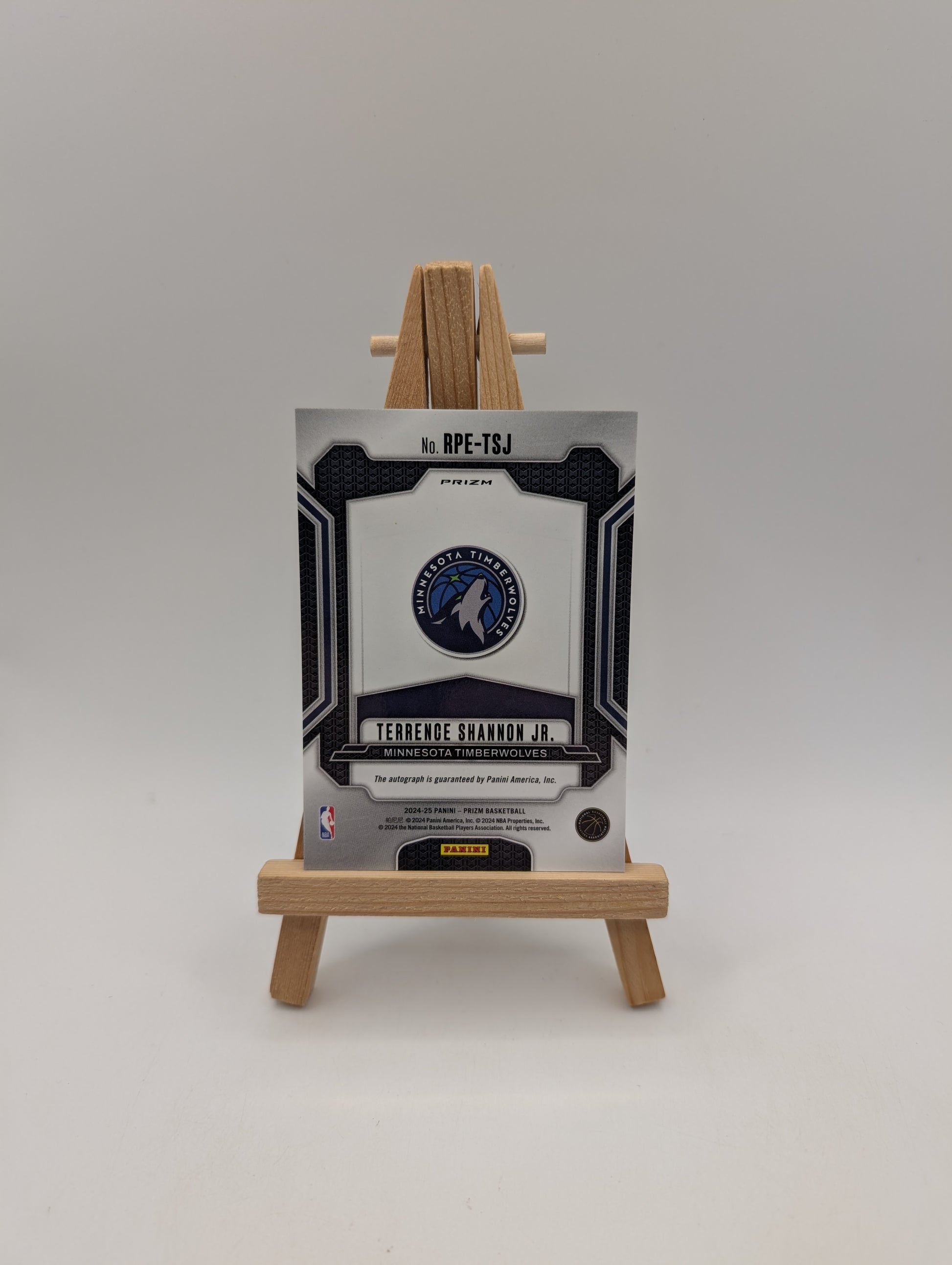 2024 PRIZM TERRENCE SHANNON JR. RK PENMANSHIP AUTO SILVER PRIZM