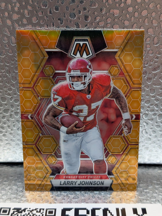 2023 Panini Mosaic - Honeycomb Prizm SSP #117 Larry Johnson Chiefs FRENLY BRICKS - Open 7 Days