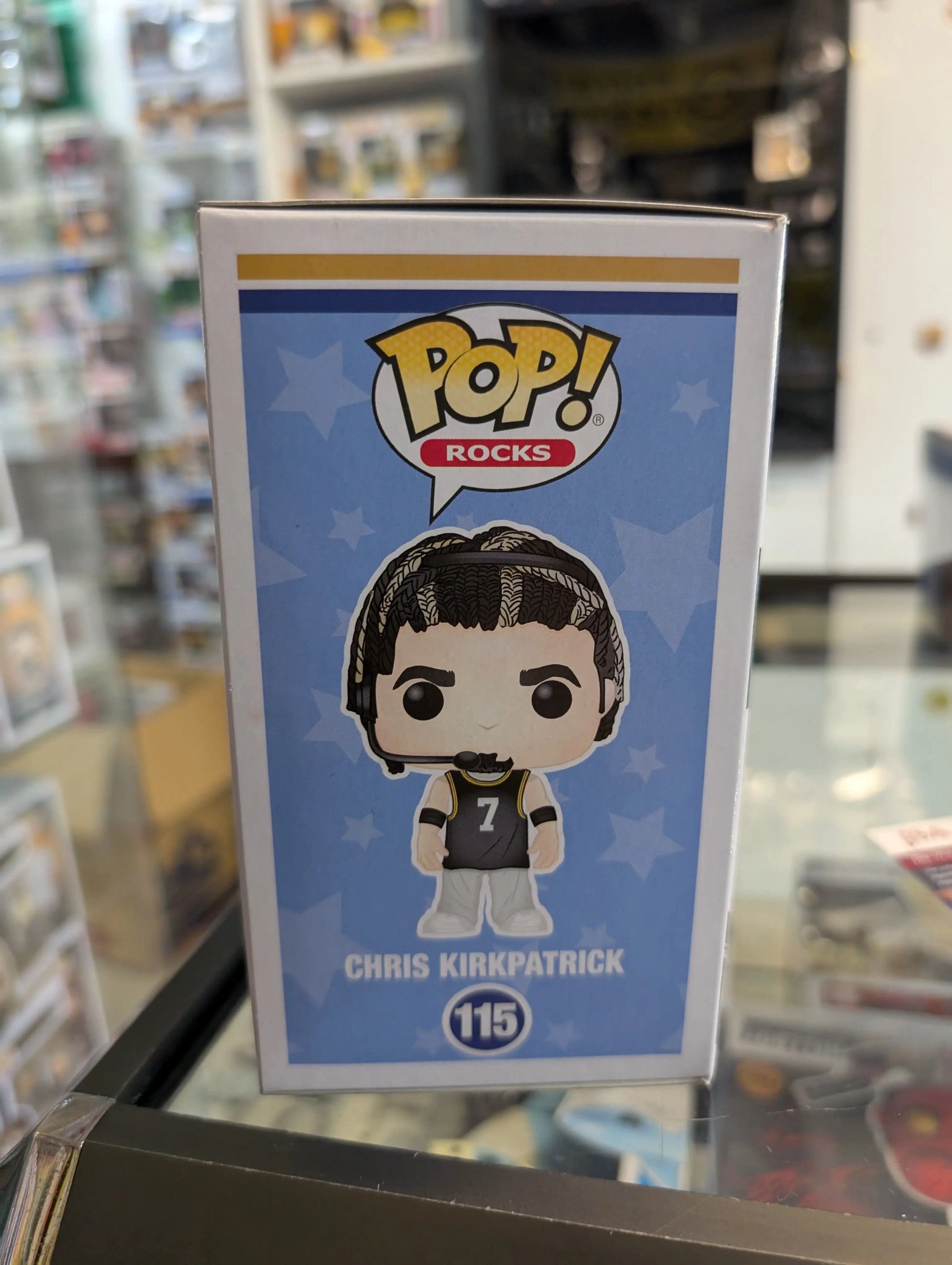 NSYNC - Chris Kirkpatrick #115 Pop! Vinyl Figure Vaulted FRENLY BRICKS - Open 7 Days