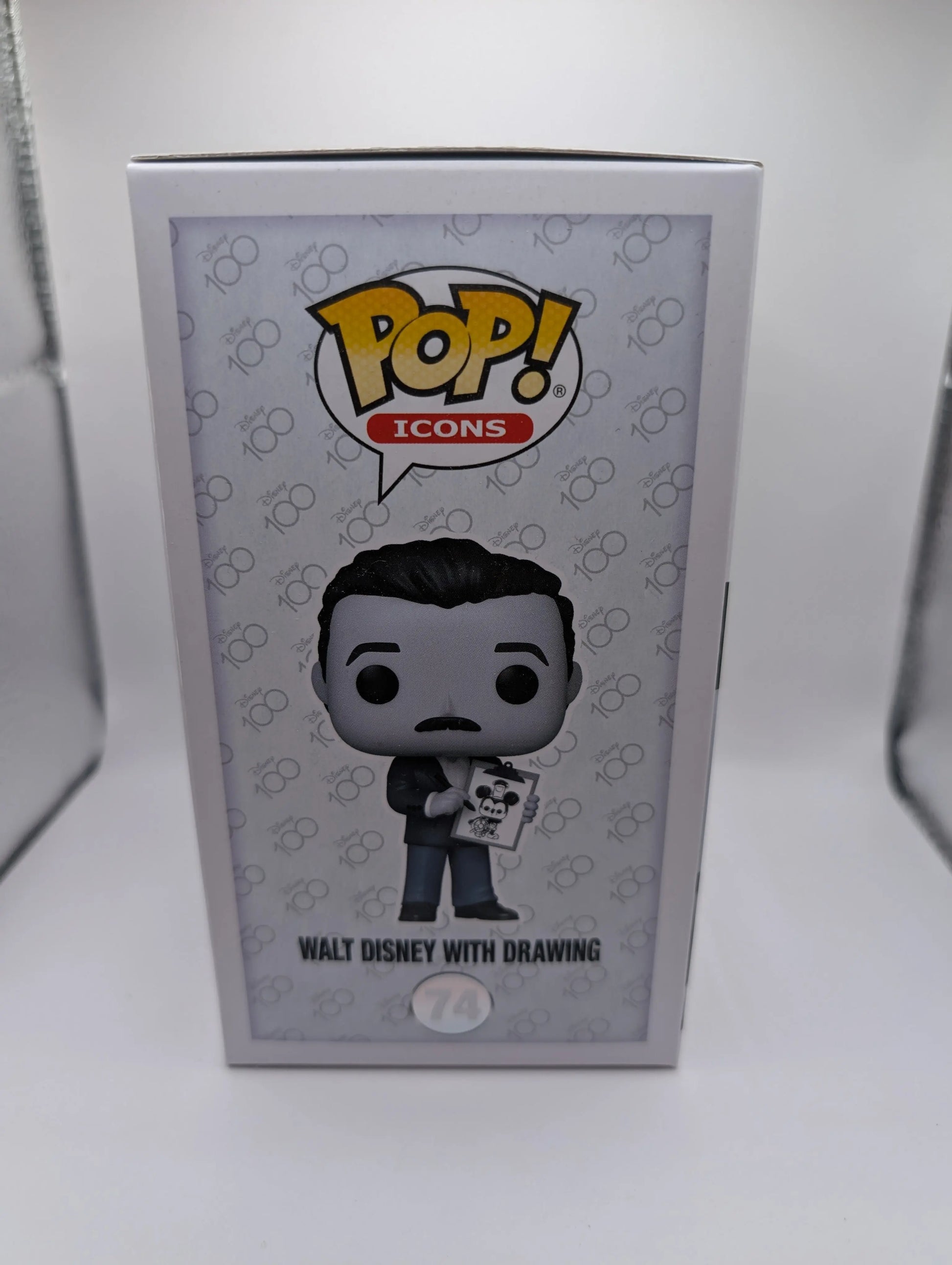 Funko POP! Icons Disney 100 WALT DISNEY WITH DRAWING #74 FRENLY BRICKS - Open 7 Days