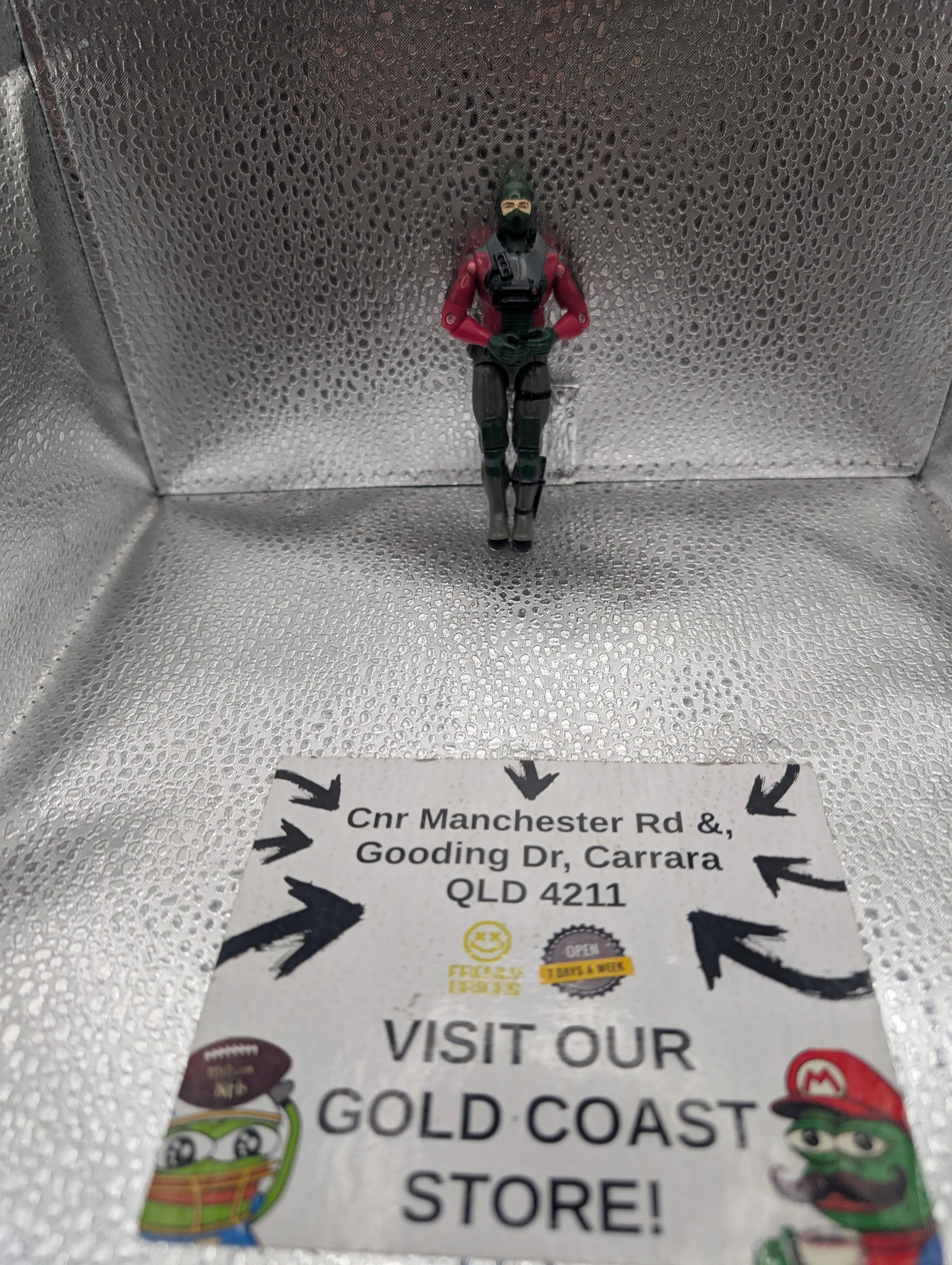 1990 UNDERTOW (V1) Destro's Frogman G.I. Joe 3.75" Figure FRENLY BRICKS - Open 7 Days