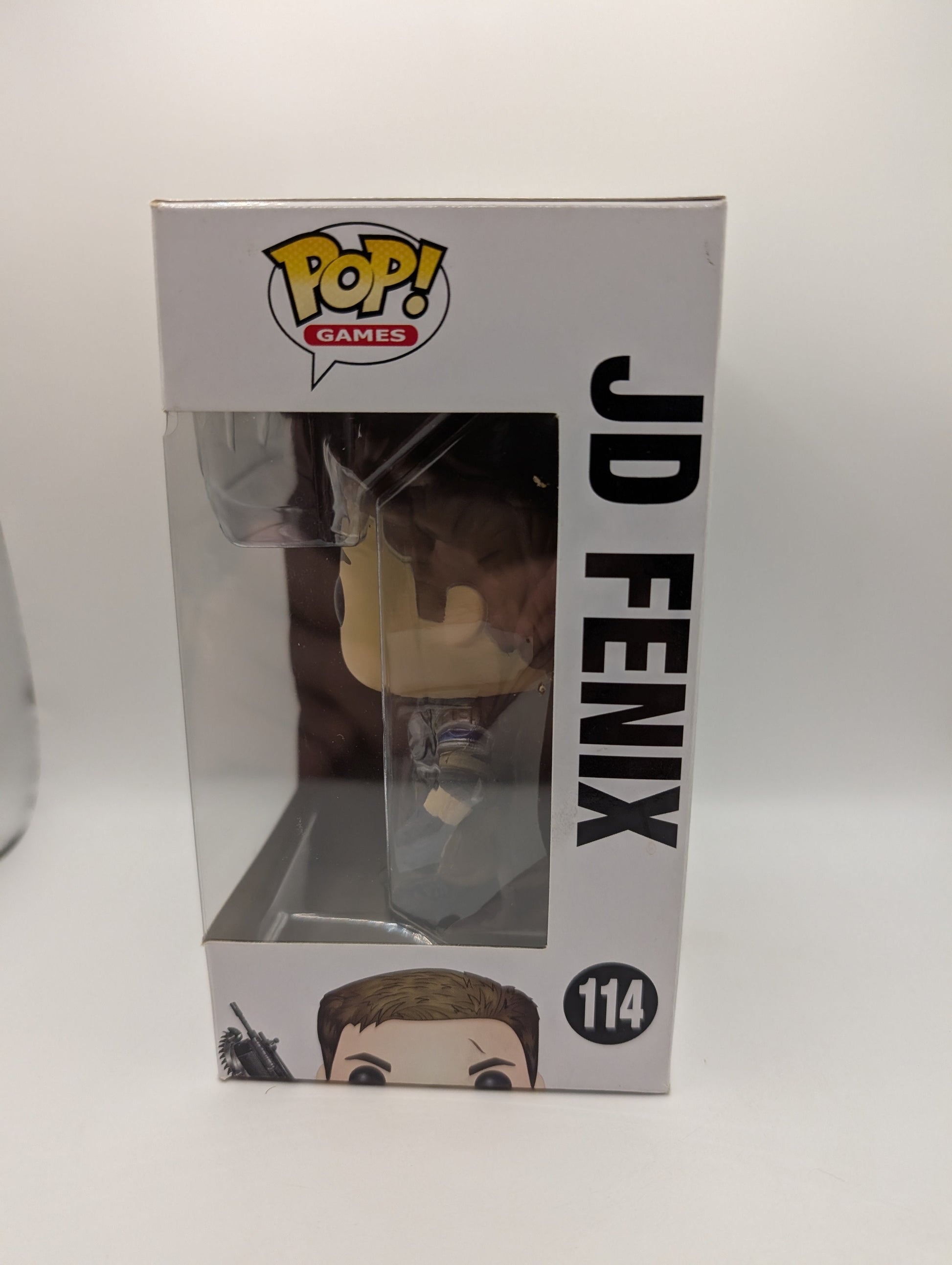 Funko Pop Vinyl! JD Fenix #114 Gears Of War Collectable Figure Vaulted Games FRENLY BRICKS - Open 7 Days