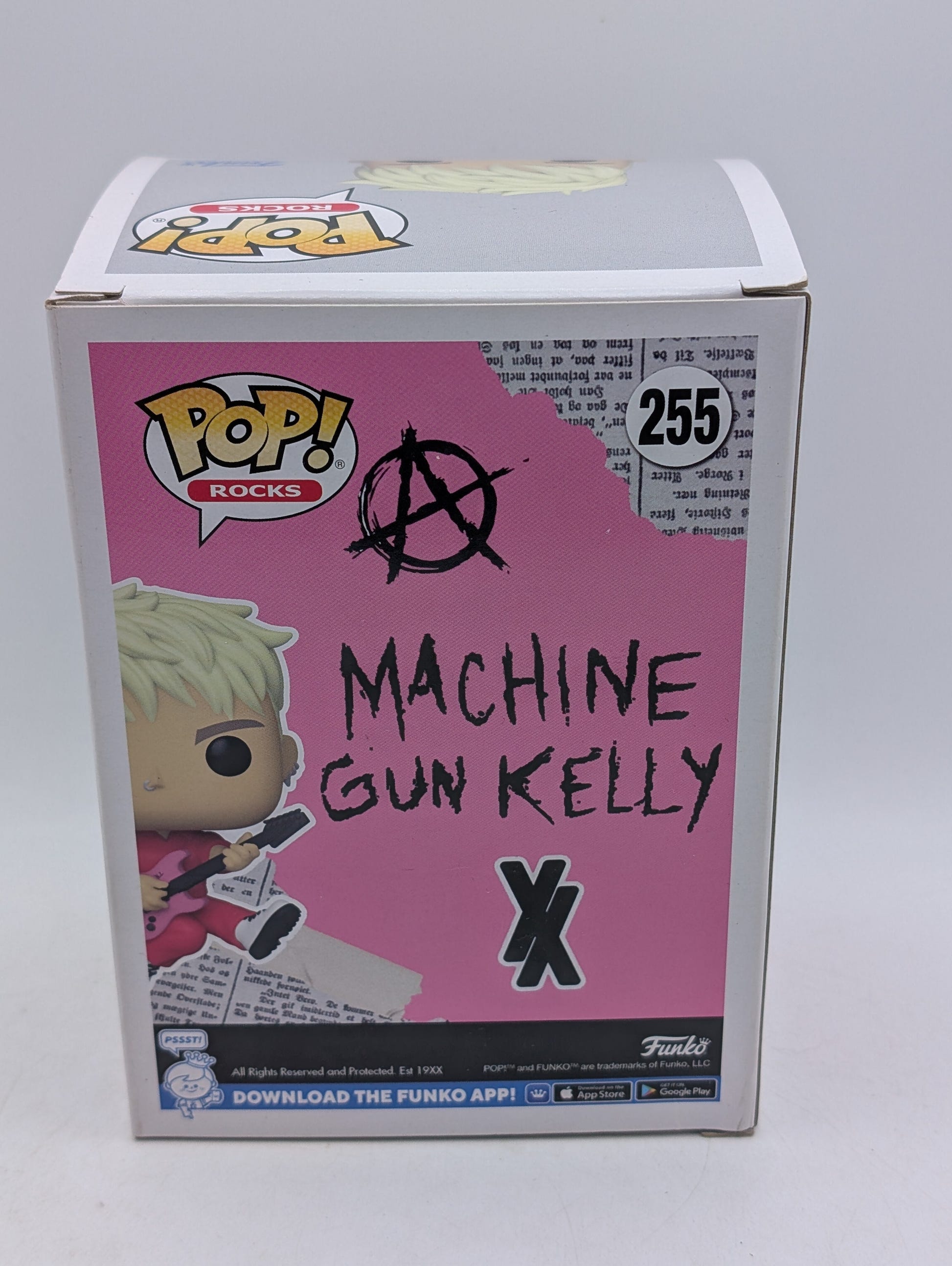 Funko POP Rocks Machine Gun Kelly 255 Pink Outfit Vinyl Figure FRENLY BRICKS - Open 7 Days image 3