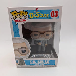 Funko Pop! Icons - Dr. Seuss - #03 Dr. Seuss - Vaulted FRENLY BRICKS - Open 7 Days