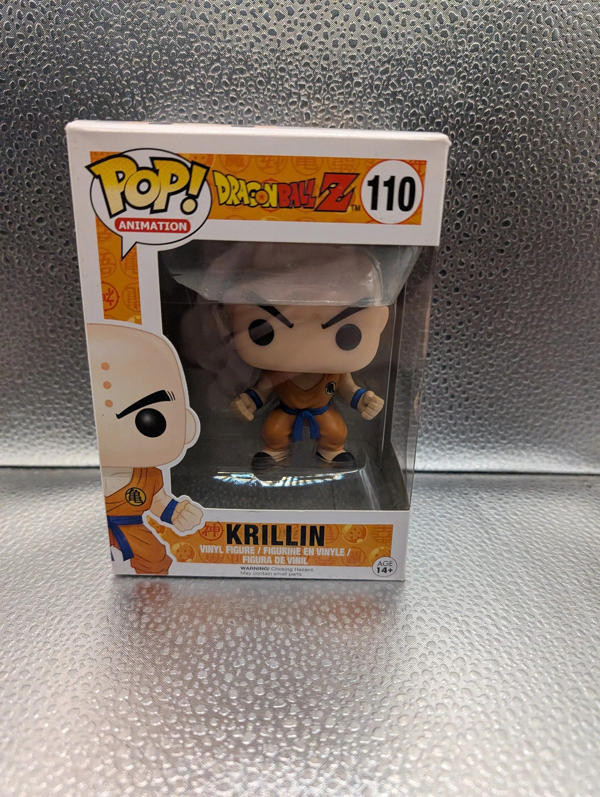 FUNKO Pop Vinyl Krillin Dragon Ball Z #110 FRENLY BRICKS - Open 7 Days