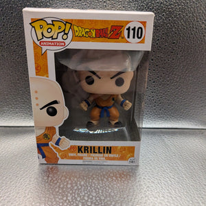 FUNKO Pop Vinyl Krillin Dragon Ball Z #110 FRENLY BRICKS - Open 7 Days
