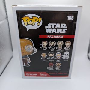Funko Pop! Vinyl: Star Wars - Maz Kanata #108 FRENLY BRICKS - Open 7 Days