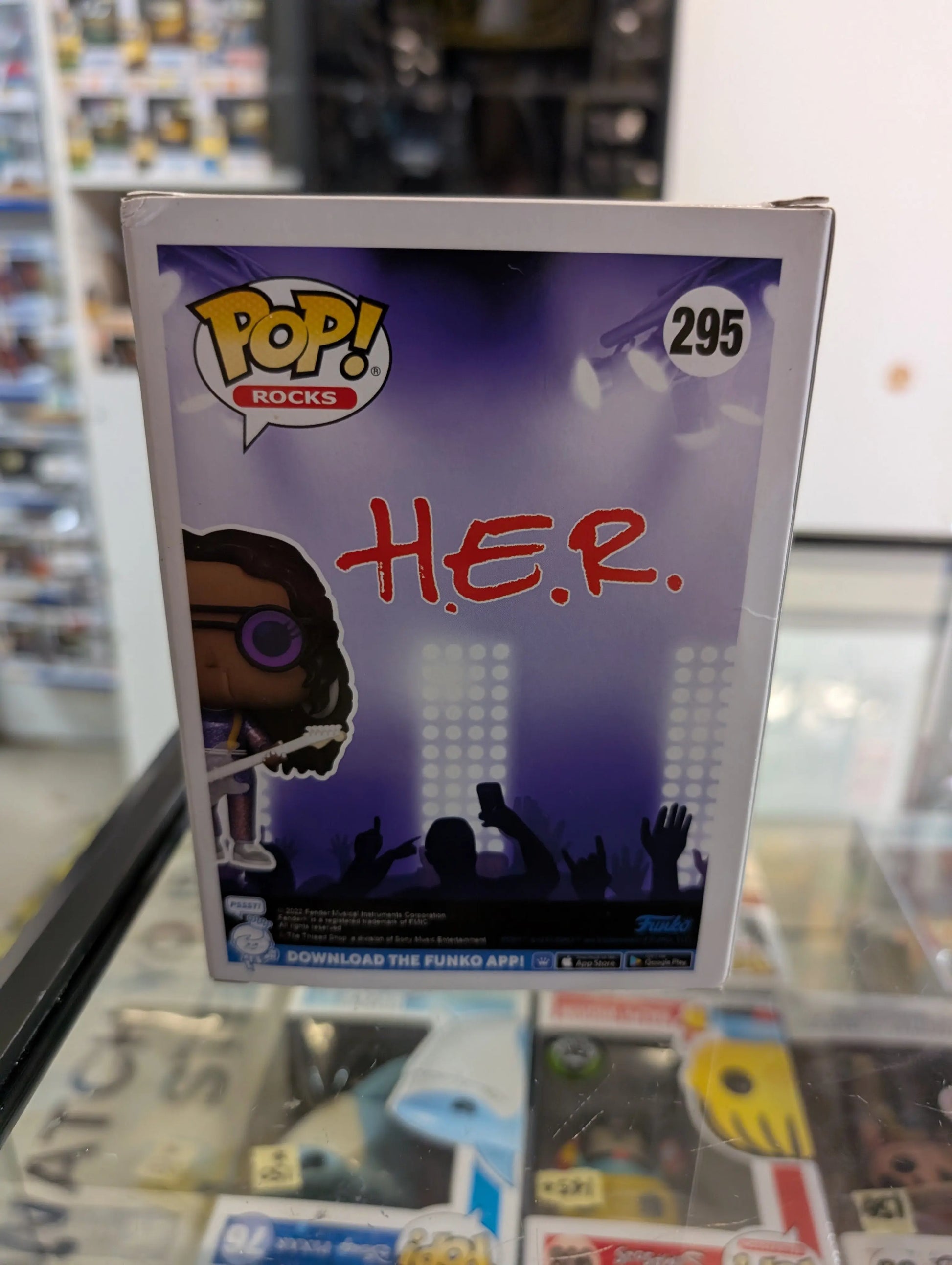 H.E.R. - HER Pop Vinyl : 295 Funko FRENLY BRICKS - Open 7 Days
