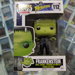 Funko Pop! Universal Monsters  Frankenstein #112 Vaulted 2014 FRENLY BRICKS - Open 7 Days