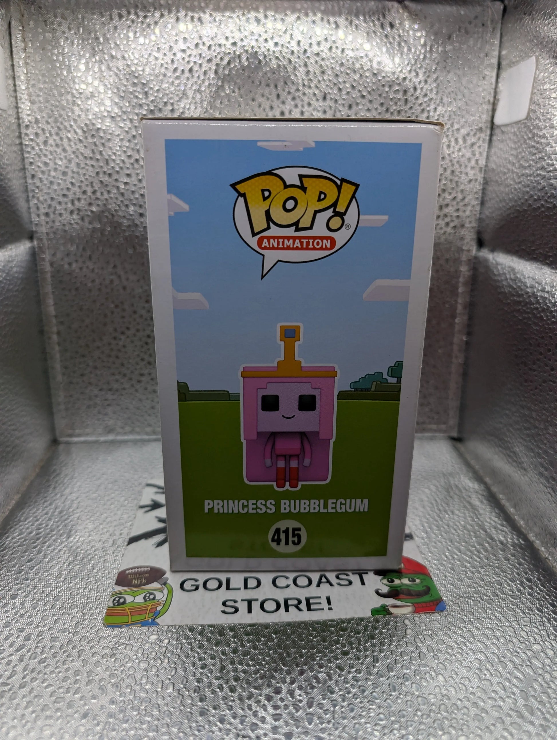 Funko Pop! Vinyl: Adventure Time - Princess Bubblegum (Minecraft Style) #415 FRENLY BRICKS - Open 7 Days