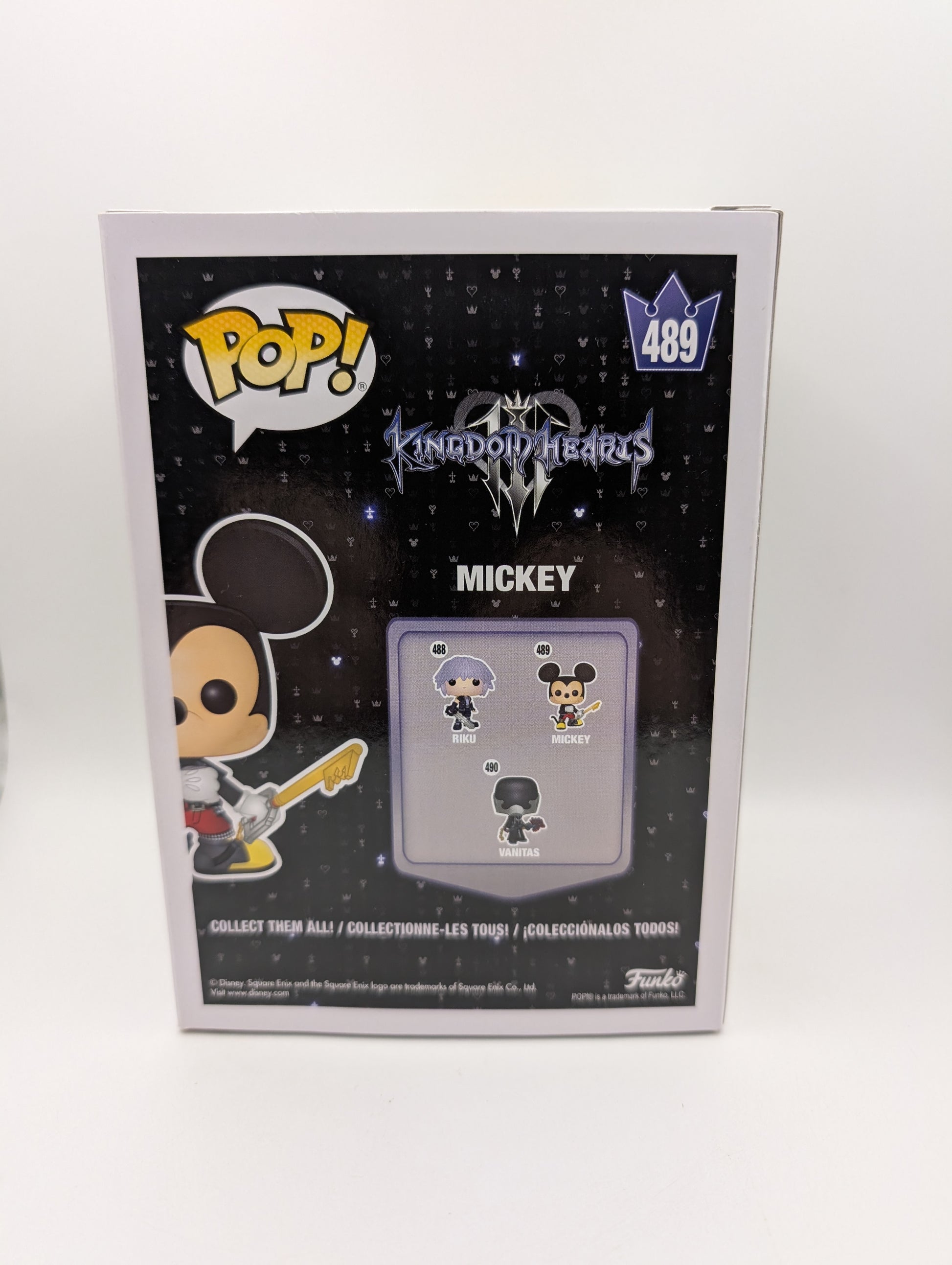 FUNKO POP! Disney: Kingdom Hearts; Mickey #489 to