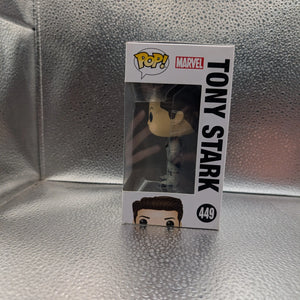 FUNKO Pop Vinyl Tony Stark Marvel #449 FRENLY BRICKS - Open 7 Days