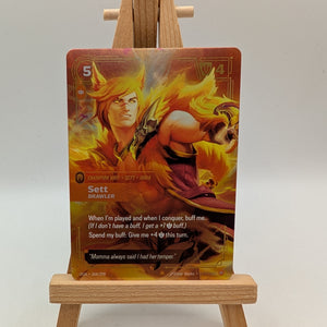 League of Legends Riftbound Origins Sett Brawler Epic 164/298 English FRENLY BRICKS - Open 7 Days