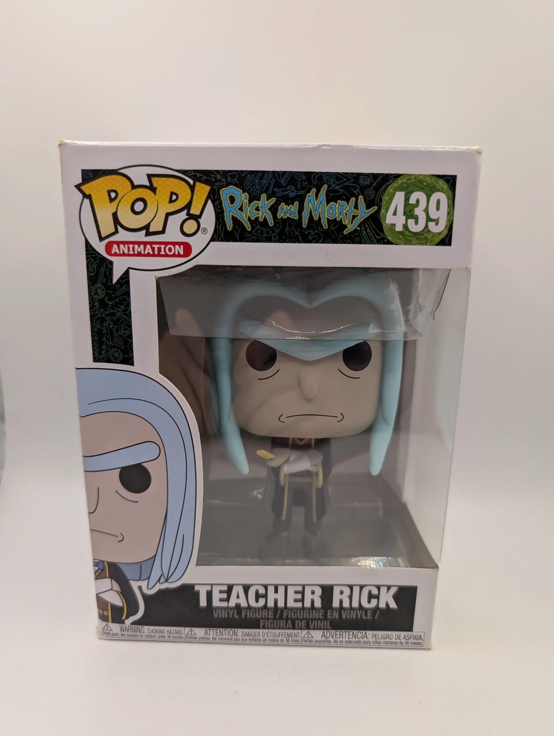 Funko Pop! Teacher Rick #439 Rick and Morty 2018 Vaulted Animation Figure FRENLY BRICKS - Open 7 Days image 1