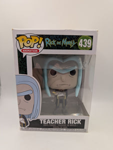 Funko Pop! Teacher Rick #439 Rick and Morty 2018 Vaulted Animation Figure
