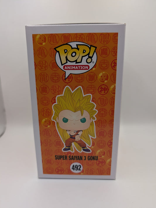 Funko Pop Vinyl Dragon Ball Z 492 MIB Super Saiyan 3 Goku FRENLY BRICKS - Open 7 Days