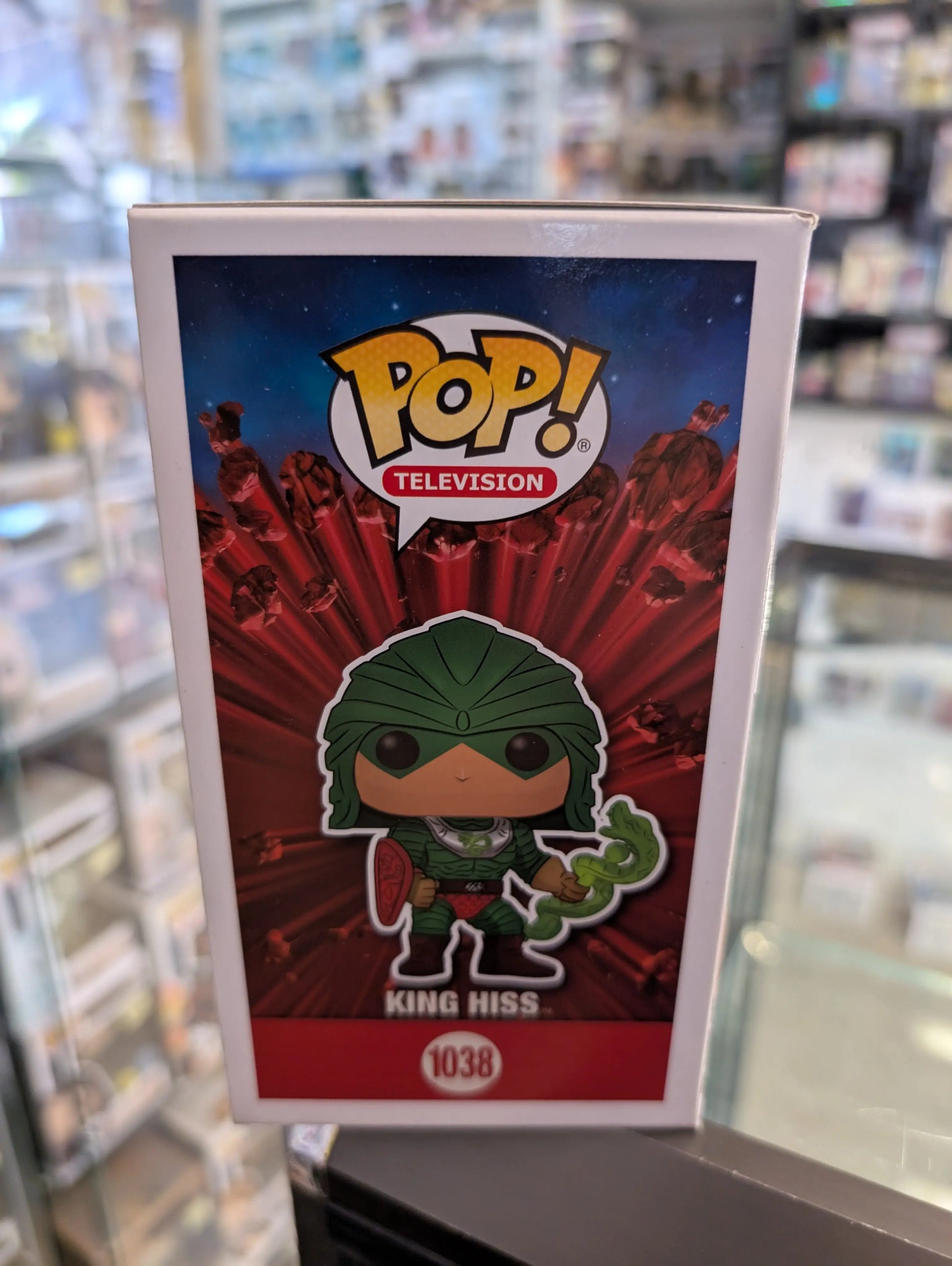 King Hiss 1038 ~ Masters of the Universe (MOTU) ~ Funko Pop Vinyl ~ Television FRENLY BRICKS - Open 7 Days