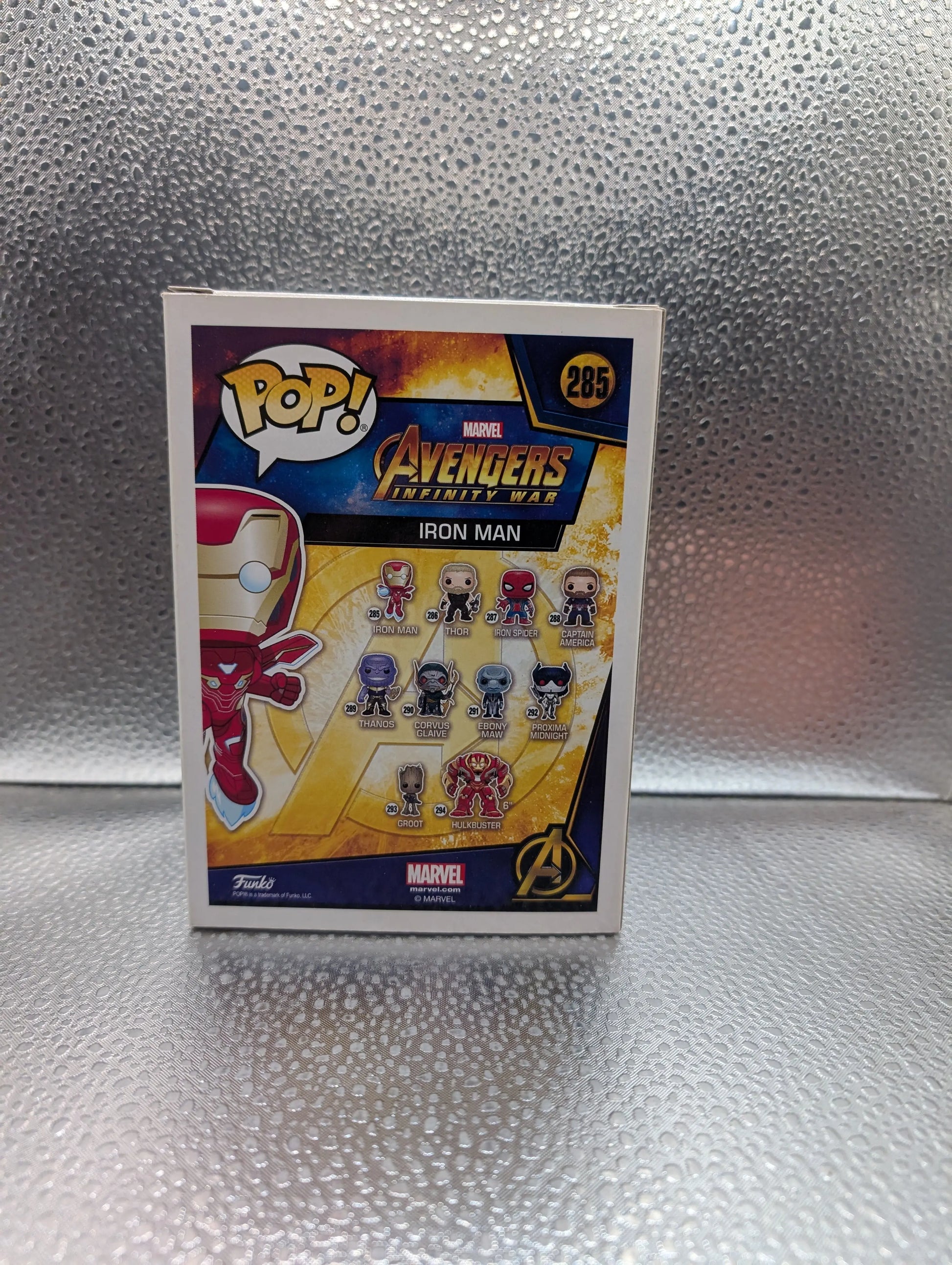 FUNKO Pop Vinyl Iron Man Marvel #285 FRENLY BRICKS - Open 7 Days