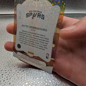 Victor Wembanyama 04/10 Glass Masters Panini Elite FRENLY BRICKS - Open 7 Days