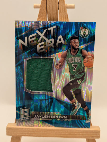 Panini Spectra 2016-17 Jaylen Brown Next Era Rc Patch #149 /99 Boston Celtics FRENLY BRICKS - Open 7 Days