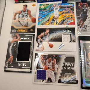 San Antonio Spurs NBA Basketball Card Lot, Rookies, Patch, Auto, George Gervin FRENLY BRICKS - Open 7 Days