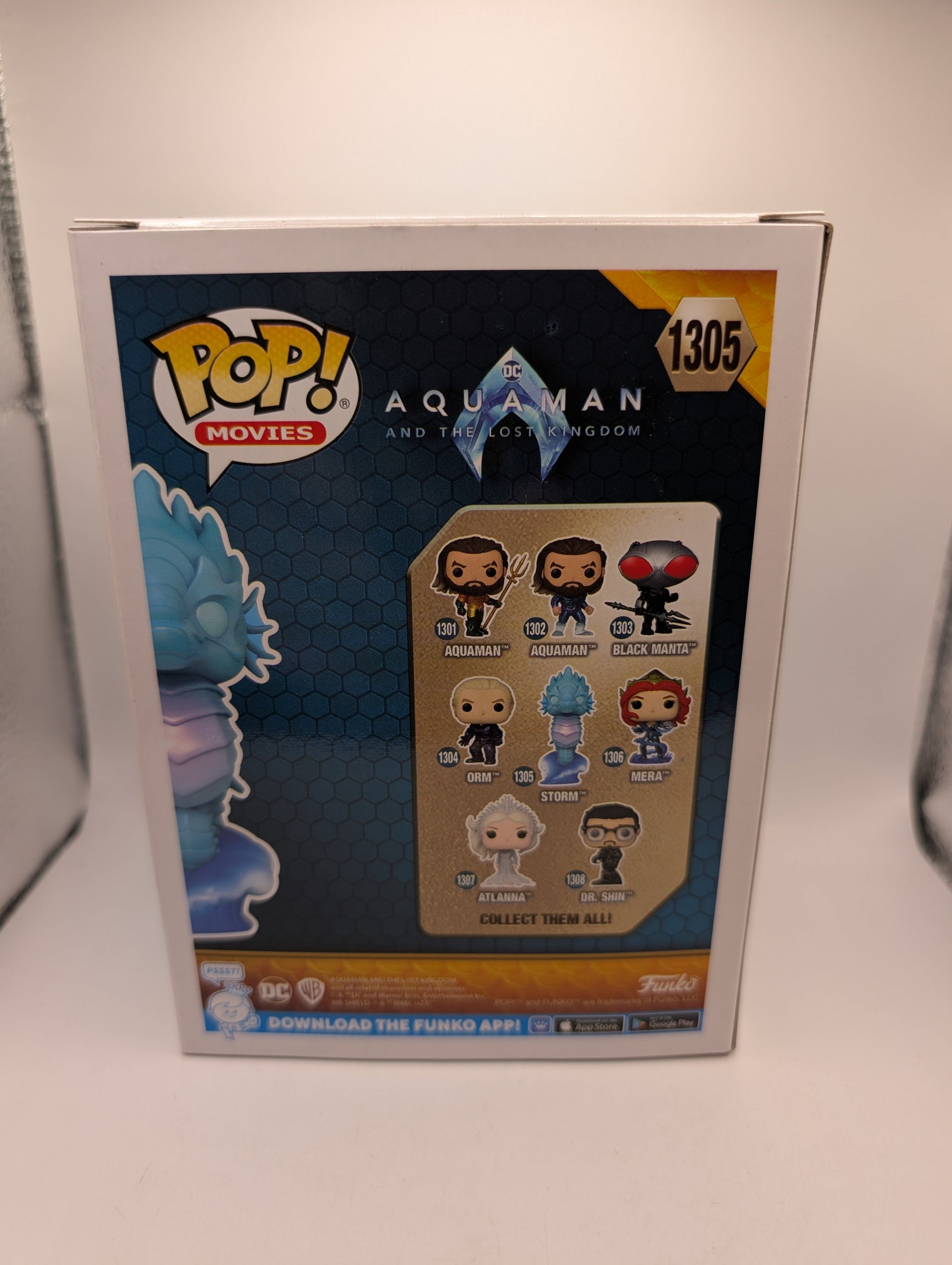 FUNKO POP! VINYL - Storm  - #1305 - Aquaman - Movies DC FRENLY BRICKS - Open 7 Days