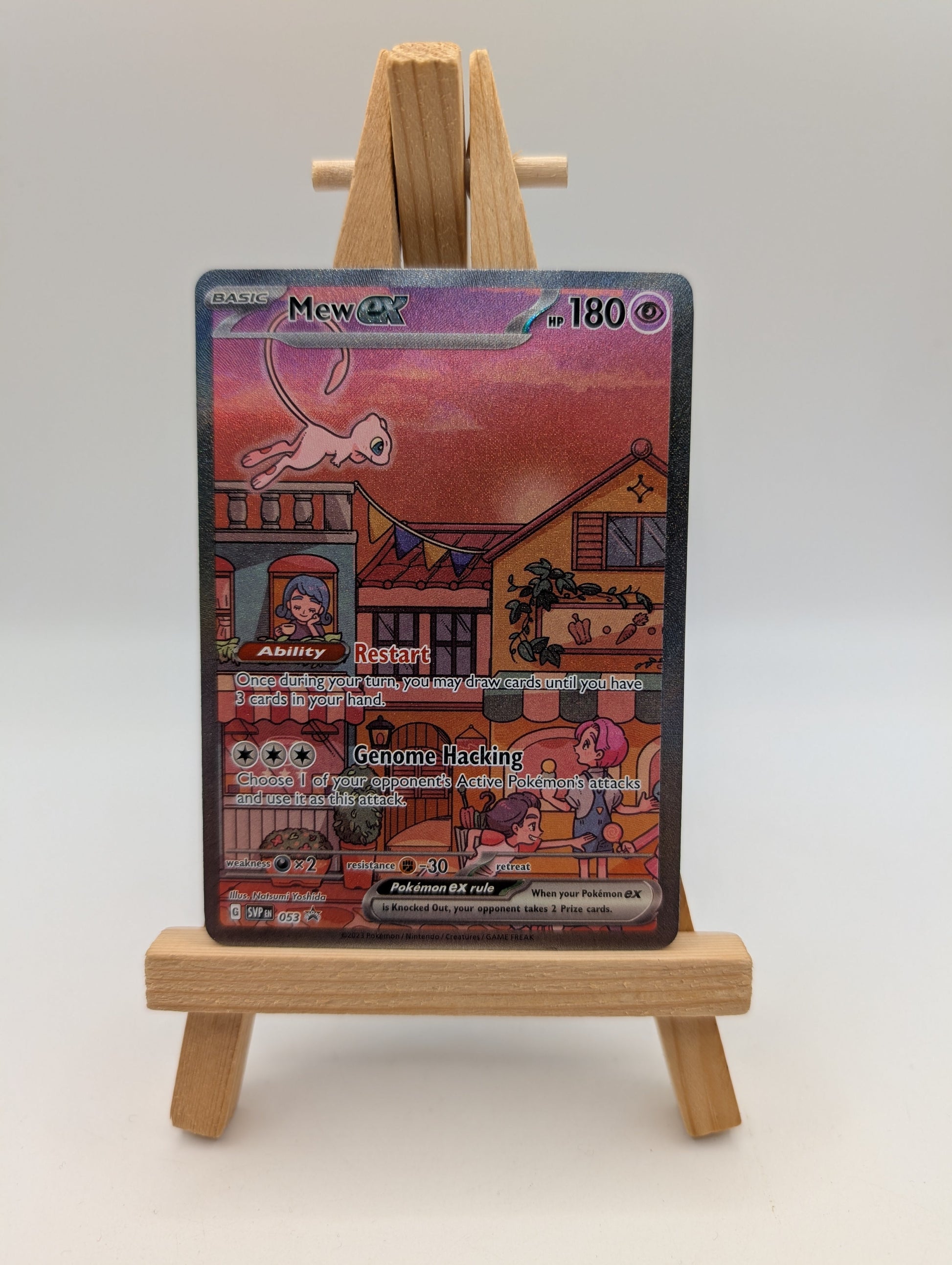 Mew Ex 105/160 5sv2a Pokémon 151 Promo 053 FRENLY BRICKS - Open 7 Days