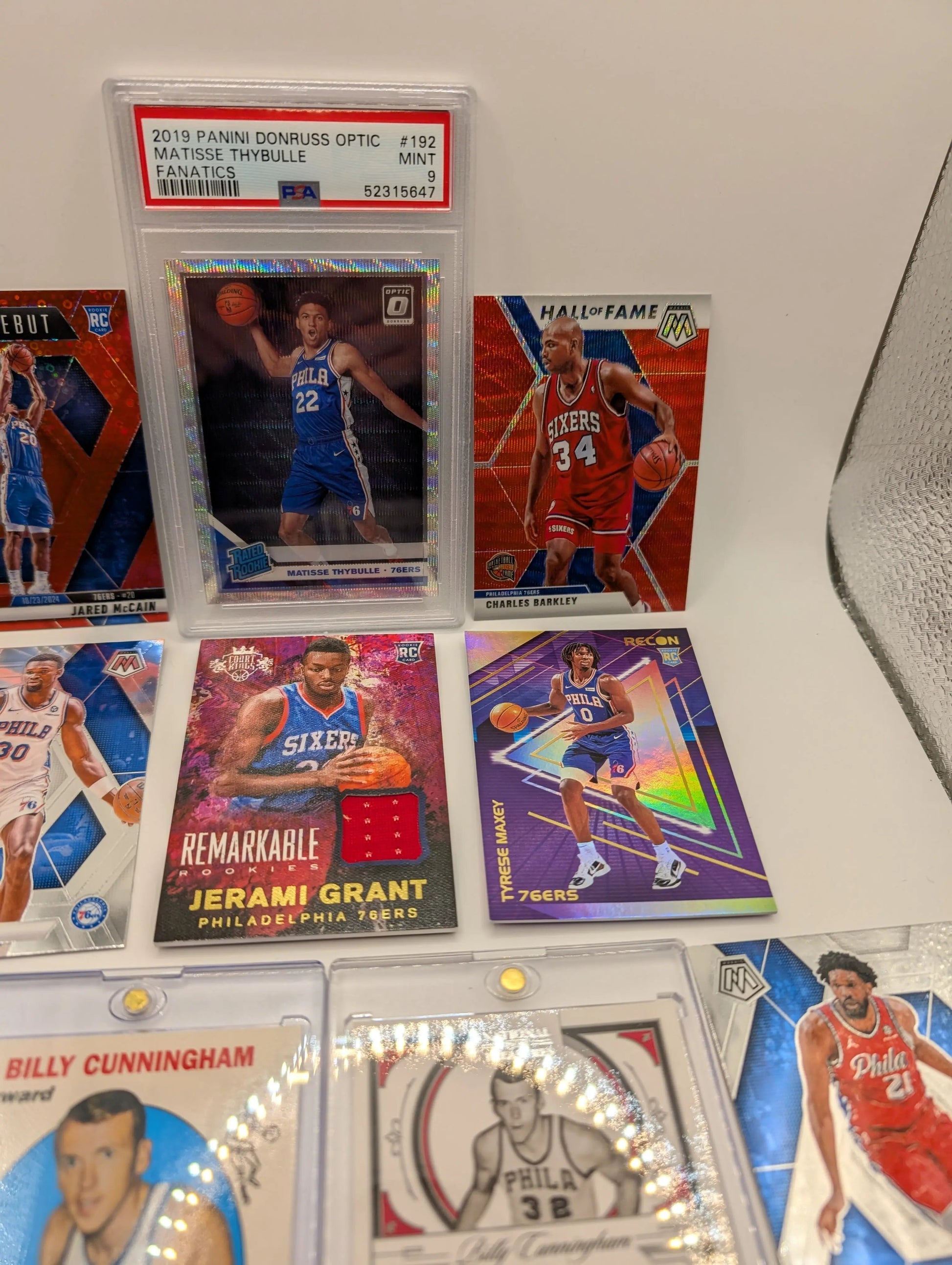 Philadelphia 76ers NBA Basketball Card Lot, Rookies, Patch, Auto, Graded FRENLY BRICKS - Open 7 Days