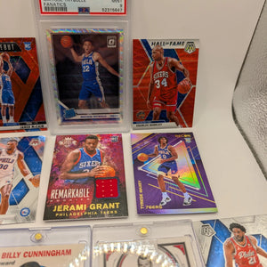 Philadelphia 76ers NBA Basketball Card Lot, Rookies, Patch, Auto, Graded FRENLY BRICKS - Open 7 Days