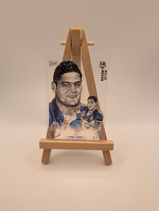 2007 Select NRL Champions Gem Card GC1 Willie Mason (Bulldogs)** FRENLY BRICKS - Open 7 Days