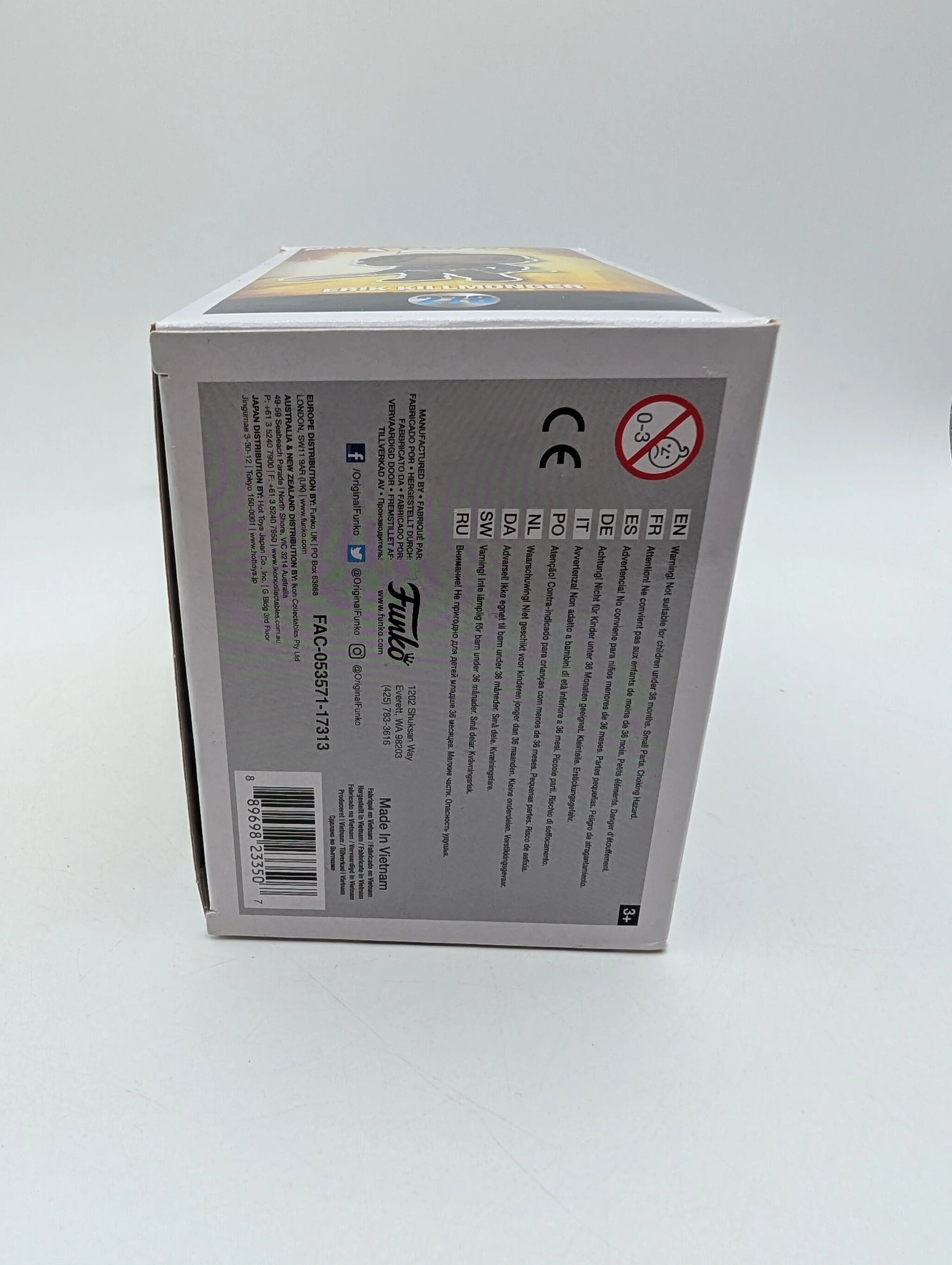 Black Panther Erik Killmonger Marvel Funko Pop Chase 278 FRENLY BRICKS - Open 7 Days