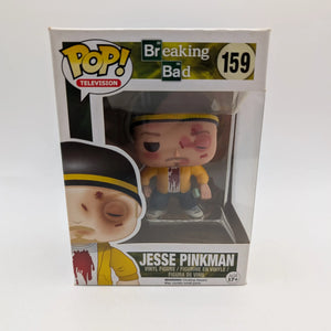 Funko Pop! Television Breaking Bad Jesse Pinkman (Beat Up) #159 FRENLY BRICKS - Open 7 Days