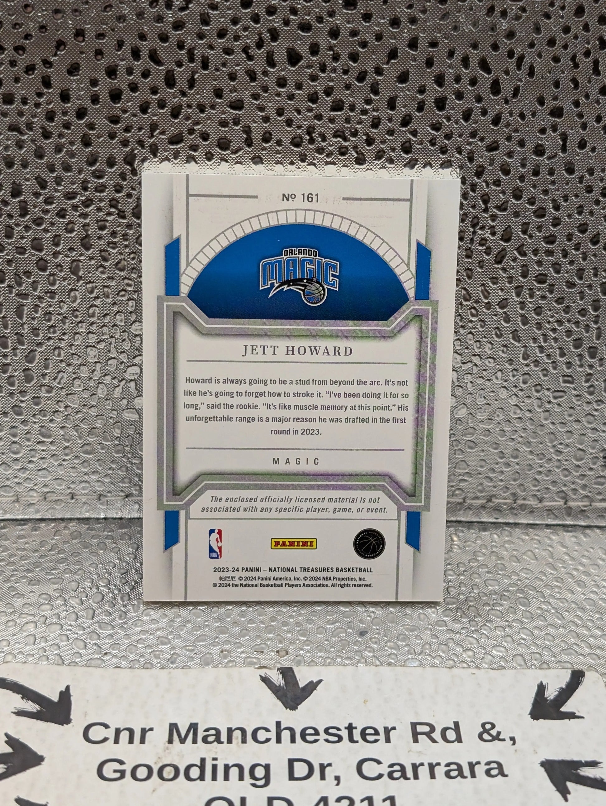 JETT HOWARD 2023-24 NATIONAL TREASURES #161 ROOKIE 4-COLOR PATCH ORANGE /75 RC FRENLY BRICKS - Open 7 Days