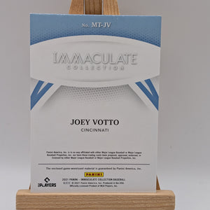 2021 Panini Immaculate Collection- Joey Votto Materials Trio /5